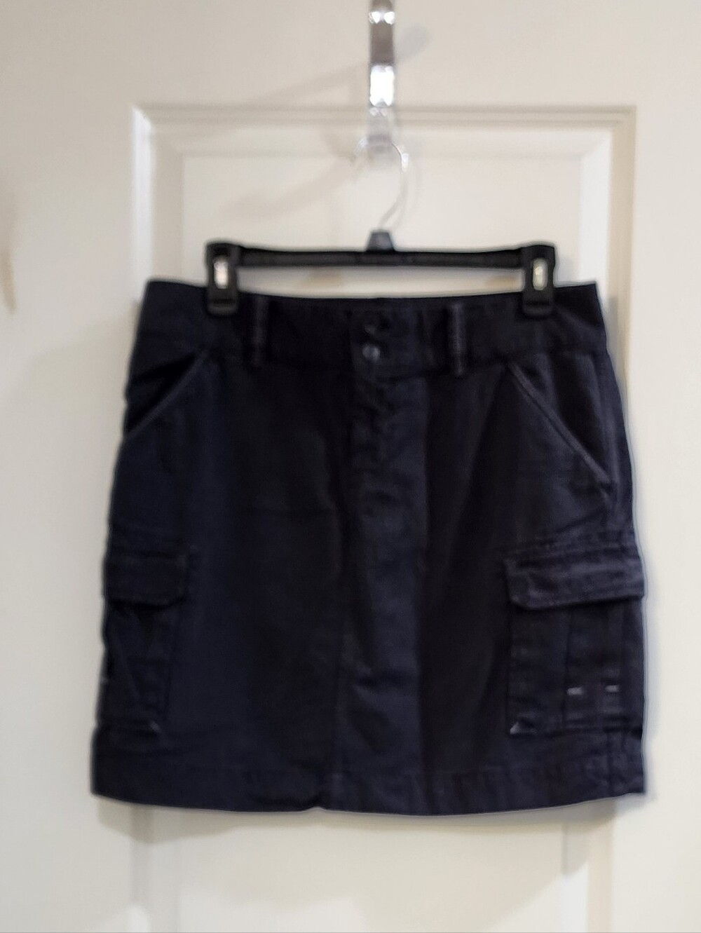 Old Navy Navy Cargo Mini Skirt